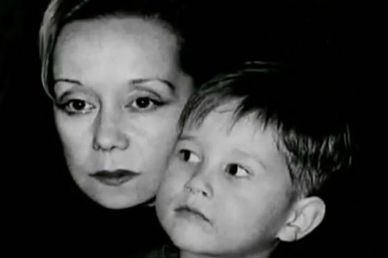 Евдокия Германова с Колей